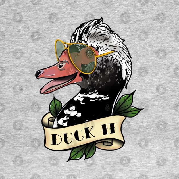 Duck it! by Jurassic Ink